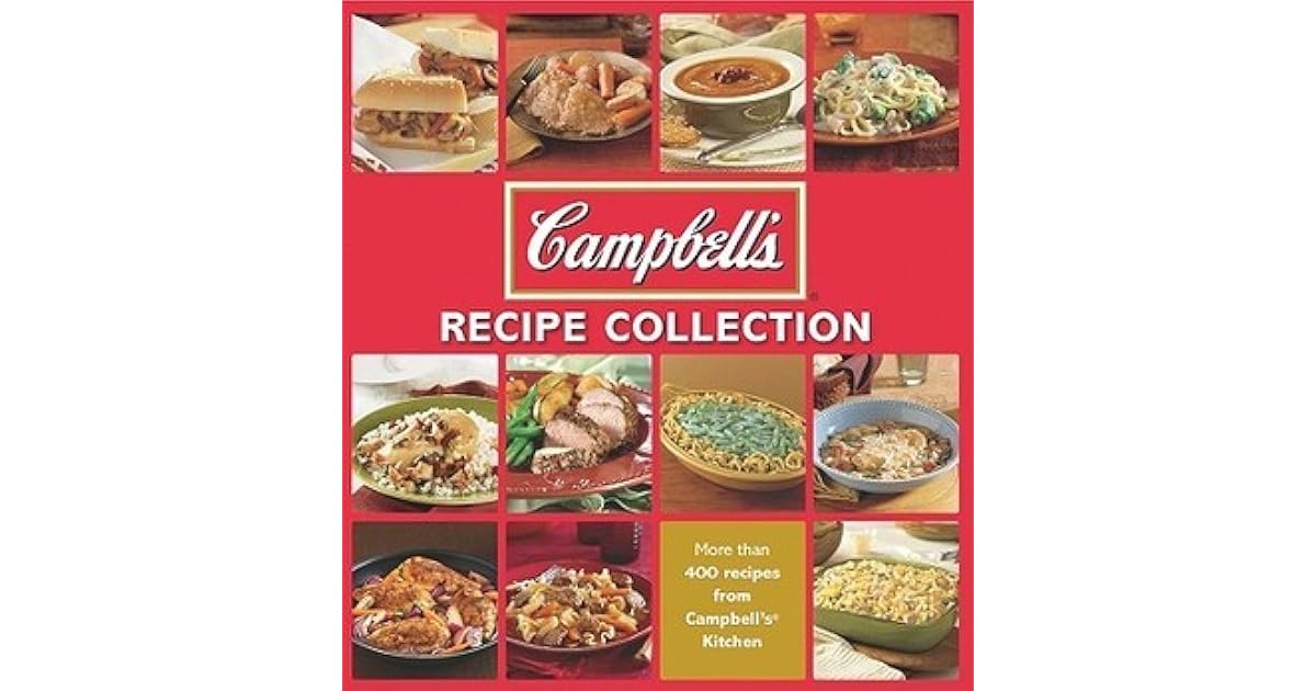 Campbell S Recipe Collection With Binder By Campbell Soup Company