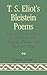 T.S. Eliot's Bleistein Poem...