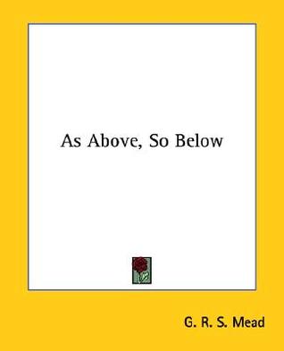 As Above, So Below (Paperback)