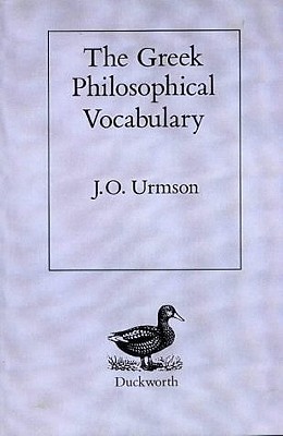 The Greek Philosophical Vocabulary (Paperback)