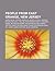People from East Orange, New Jersey: James Blish, Dionne Warwick, Queen Latifah, Andrew Bynum, William J. Fallon, Ocey Snead, Mary C. Seward