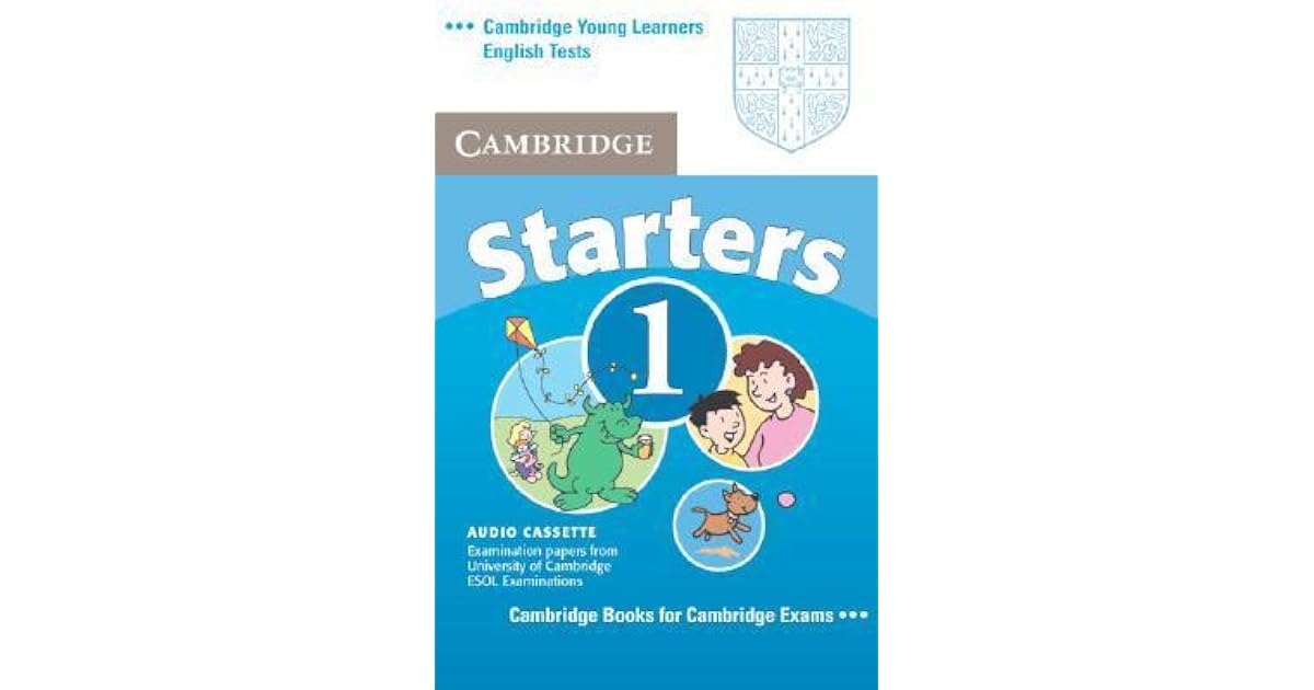 Cambridge Young Learners English Tests Starters 1 Audio Cassette