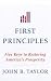 First Principles: Five Keys...