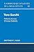 Tone Sandhi: Patterns across Chinese Dialects (Cambridge Studies in Linguistics, Series Number 92)