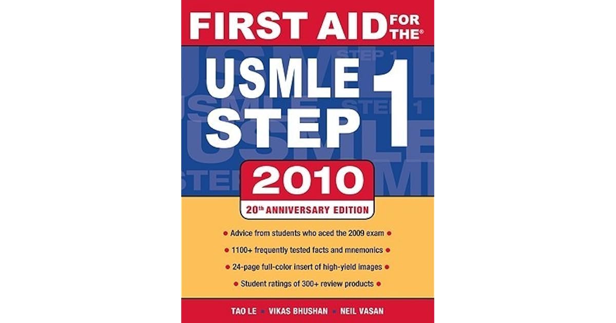 First Aid for the USMLE Step 1 by Tao T. Le