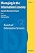 Managing in the Information Economy: Current Research Issues (Annals of Information Systems, 1)