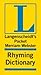 Langenscheidt's Pocket Merriam-Webster Rhyming Dictionary