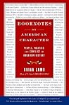 Booknotes: On American Character
