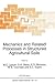 Mechanics and Related Processes in Structured Agricultural Soils (NATO Science Series E:, 172)