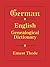 German-English Genealogical...