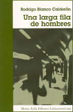 Una larga fila de hombres