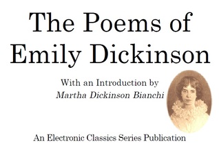 The Poems of Emily Dickinson