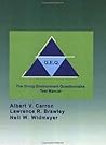 Group Environment Questionnaire: Test Manual
