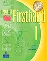 ENGL FIRSTHAND SB...