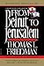 From Beirut to Jerusalem by Thomas L. Friedman