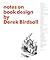 Notes on Book Design by Derek Birdsall