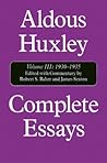 Complete Essays, Vol. III: 1930-1935