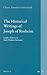 The Historical Writings of Joseph of Rosheim: Leader of Jewry in Early Modern Germany
