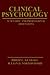 Clinical Psychology: Scientific and Professional Dimensions