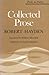 Collected Prose (Poets On Poetry)