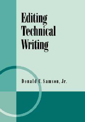 Editing Technical Writing (Paperback)