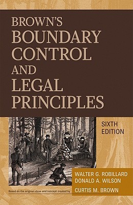 Brown's Boundary Control and Legal Principles (Hardcover)