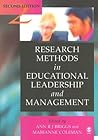 Research Methods in Educational Leadership and Management Research Methods in Educational Leadership and Management