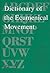 Dictionary of the Ecumenical Movement