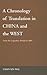 A Chronology of Translation in China and the West: From the Legendary Period to 2004