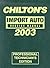 Chilton's Import Auto Service Manual 2003