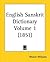 English Sanskrit Dictionary Part 1