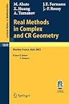 Real Methods in Complex and CR Geometry (Lecture Notes in Mathematics, Volume 1848)