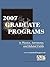 2007 Graduate Programs in P...
