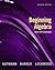 Beginning Algebra with Applications by Richard N. Aufmann