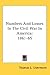 Numbers And Losses In The Civil War In America: 1861-65