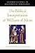 The Biblical Interpretation of William of Alton (Oxford Studies in Historical Theology)