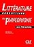 Littérature progressive de la francophonie