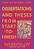 Dissertations And Theses from Start to Finish: Psychology And Related Fields