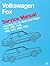 Volkswagen Fox Service Manu...