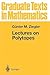 Lectures on Polytopes (Grad...