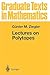 Lectures on Polytopes (Graduate Texts in Mathematics, 152)