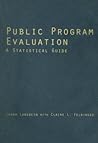 Public Program Evaluation: A Statistical Guide