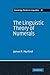 The Linguistic Theory of Numerals (Cambridge Studies in Linguistics, Series Number 16)