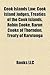 Cook Islands Law: Cook Island Judges, Treaties of the Cook Islands, Robin Cooke, Baron Cooke of Thorndon, Treaty of Rarotonga
