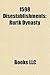1598 Disestablishments: Rurik Dynasty, Khanate of Sibir, the Theatre, Bishopric of Lebus, Bishopric of Havelberg, Compagnie Van Verre