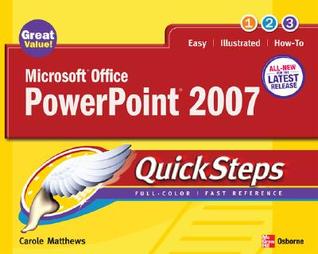 Microsoft Office PowerPoint 2007 QuickSteps (Paperback)