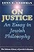 On Justice: An Essay in Jew...
