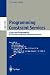 Programming Constraint Services: High-Level Programming of Standard and New Constraint Services (Lecture Notes in Computer Science, 2302)