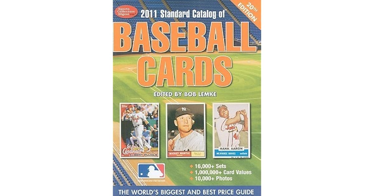 Standard Catalog of Baseball Cards by Bob Lemke