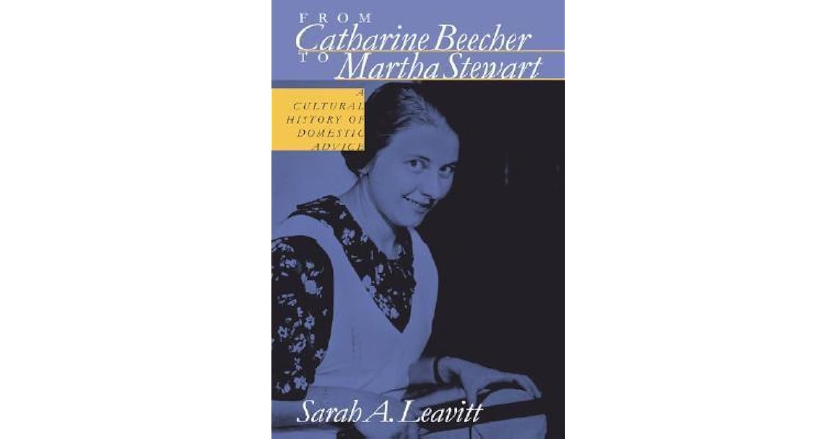From Catharine Beecher to Martha Stewart: A Cultural History of